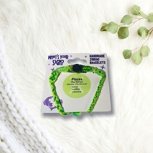 Pisces WATER Astrological Zodiac Sign Handmade Retro Bracelet